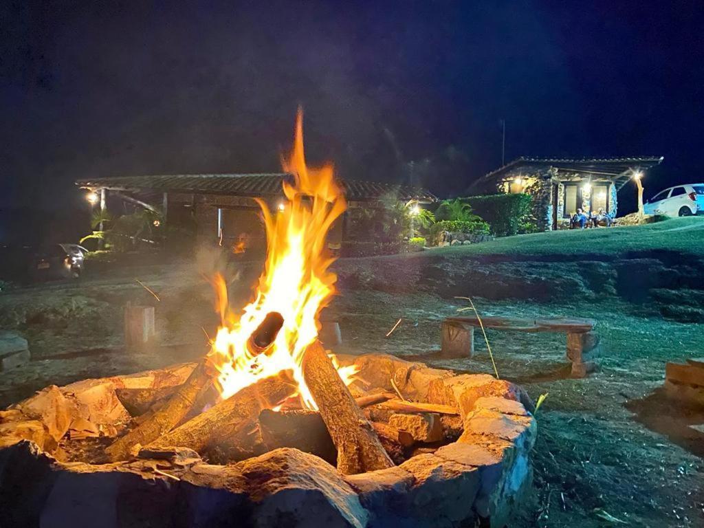 Cabanas Y Hostal Bonanza Mesa De Los Santos Los Santos  Zewnętrze zdjęcie